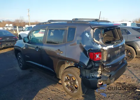 2018 Jeep Renegade Sport 4X4 from USA, damaged, VIN ZACCJBAB0JPG63909